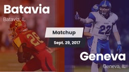 Matchup: Batavia  vs. Geneva  2017
