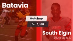 Matchup: Batavia  vs. South Elgin  2017