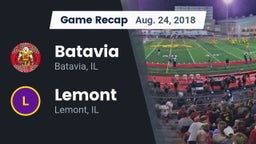 Recap: Batavia  vs. Lemont  2018