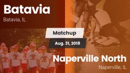 Matchup: Batavia  vs. Naperville North  2018