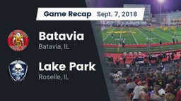 Recap: Batavia  vs. Lake Park  2018
