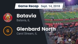 Recap: Batavia  vs. Glenbard North  2018