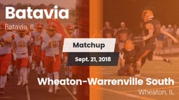 Matchup: Batavia  vs. Wheaton-Warrenville South  2018