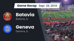 Recap: Batavia  vs. Geneva  2018
