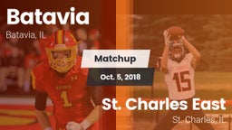 Matchup: Batavia  vs. St. Charles East  2018