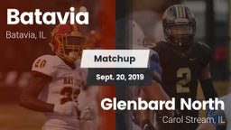 Matchup: Batavia  vs. Glenbard North  2019
