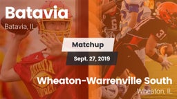Matchup: Batavia  vs. Wheaton-Warrenville South  2019