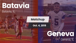Matchup: Batavia  vs. Geneva  2019