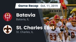 Recap: Batavia  vs. St. Charles East  2019
