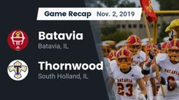 Recap: Batavia  vs. Thornwood  2019