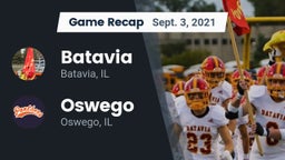 Recap: Batavia  vs. Oswego  2021