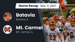 Recap: Batavia  vs. Mt. Carmel  2021