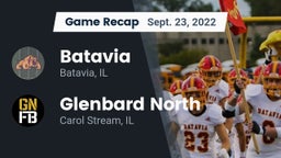 Recap: Batavia  vs. Glenbard North  2022