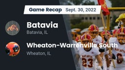 Recap: Batavia  vs. Wheaton-Warrenville South  2022