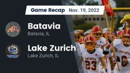 Recap: Batavia  vs. Lake Zurich  2022