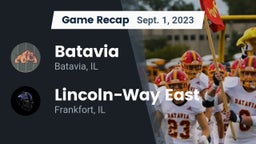 Recap: Batavia  vs. Lincoln-Way East  2023