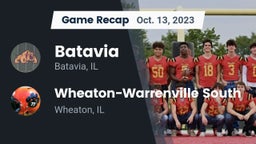 Recap: Batavia  vs. Wheaton-Warrenville South  2023
