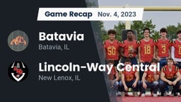 Recap: Batavia  vs. Lincoln-Way Central  2023