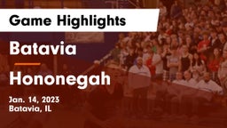Batavia  vs Hononegah  Game Highlights - Jan. 14, 2023