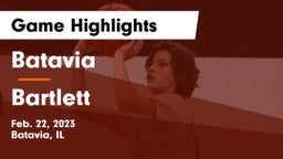 Batavia  vs Bartlett  Game Highlights - Feb. 22, 2023
