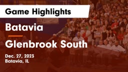 Batavia  vs Glenbrook South  Game Highlights - Dec. 27, 2023