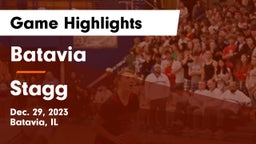 Batavia  vs Stagg  Game Highlights - Dec. 29, 2023