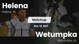 Matchup: Helena  vs. Wetumpka  2017