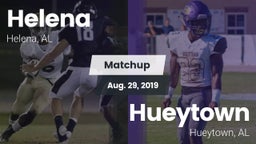Matchup: Helena  vs. Hueytown  2019