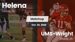 Matchup: Helena  vs. UMS-Wright  2020