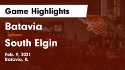 Batavia  vs South Elgin  Game Highlights - Feb. 9, 2021