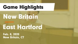 New Britain  vs East Hartford  Game Highlights - Feb. 8, 2020
