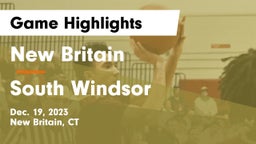 New Britain  vs South Windsor  Game Highlights - Dec. 19, 2023
