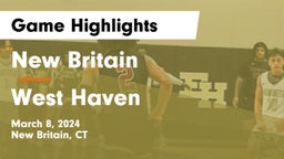 New Britain  vs West Haven  Game Highlights - March 8, 2024
