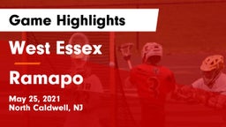 West Essex  vs Ramapo  Game Highlights - May 25, 2021