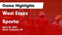 West Essex  vs Sparta  Game Highlights - April 28, 2022