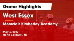 West Essex  vs Montclair Kimberley Academy Game Highlights - May 3, 2022