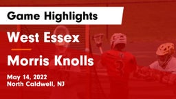 West Essex  vs Morris Knolls  Game Highlights - May 14, 2022