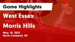 West Essex  vs Morris Hills  Game Highlights - May 18, 2022