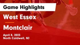 West Essex  vs Montclair  Game Highlights - April 8, 2023