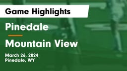 Pinedale  vs Mountain View Game Highlights - March 26, 2024