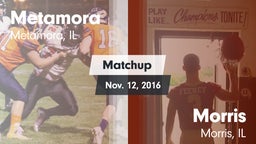 Matchup: Metamora  vs. Morris  2016