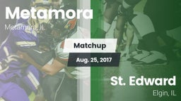 Matchup: Metamora  vs. St. Edward  2017