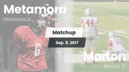Matchup: Metamora  vs. Morton  2017