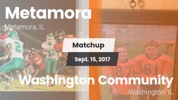 Matchup: Metamora  vs. Washington Community  2017