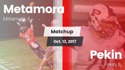 Matchup: Metamora  vs. Pekin  2017