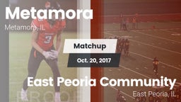 Matchup: Metamora  vs. East Peoria Community  2017