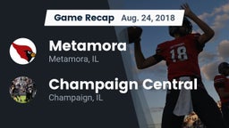 Recap: Metamora  vs. Champaign Central  2018