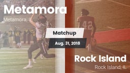Matchup: Metamora  vs. Rock Island  2018