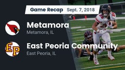 Recap: Metamora  vs. East Peoria Community  2018