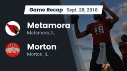 Recap: Metamora  vs. Morton  2018